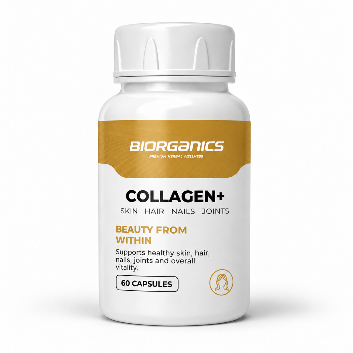 Biorganics - Collagen+ Premium Herbal Capsules